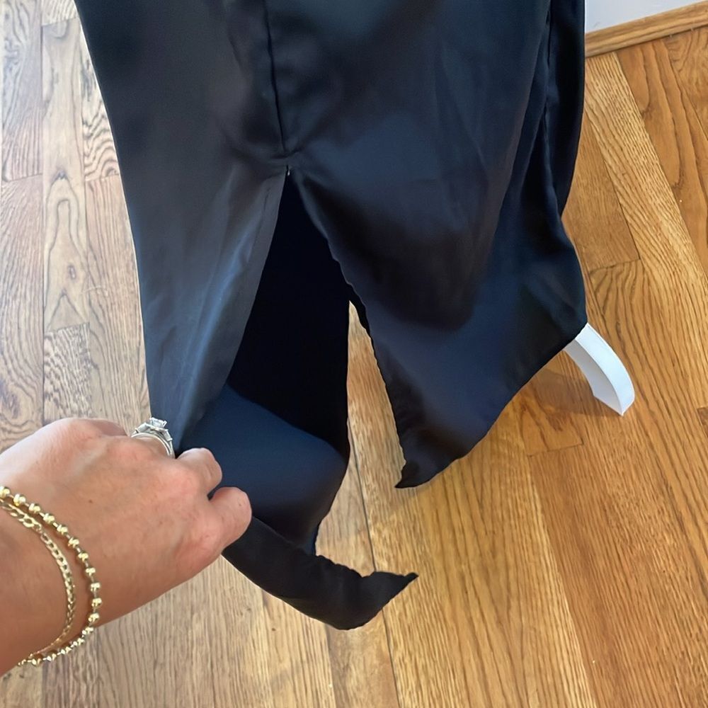 Tobi Strappy Open Back Maxi Dress - Black size small - Picture 5 of 9